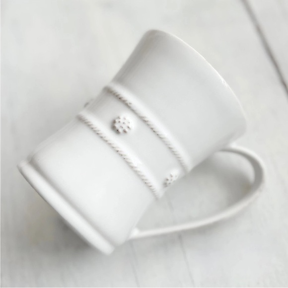 Juliska Other - 1 Juliska Berry & Thread Whitewash Ceramic Handled Cup Mug Coffee Stoneware Tea